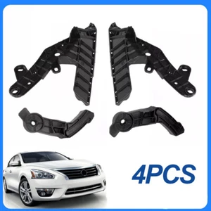4PCS Front Bumper Support Bracket Mount Retainer Kit For 2013-2015 Nissan Altima - Foto 1 di 12