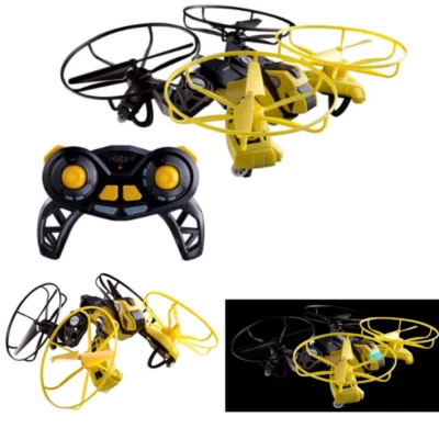 Morph-Zilla-2.4Ghz Drone Helicopter Toy w/ Land to Air Transformation Kids - Image 1 of 4