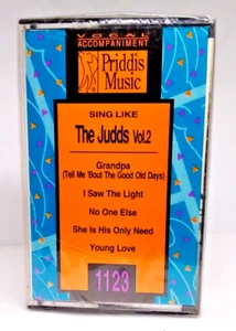 THE JUDDS V. 2 #1123 Priddis Music You Can Sing KARAOKE NEW SEALED - Picture 1 of 4