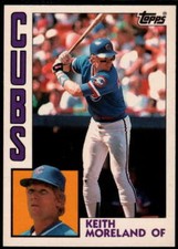 1984 Topps Tiffany #23 Keith Moreland NM+++ Cubs