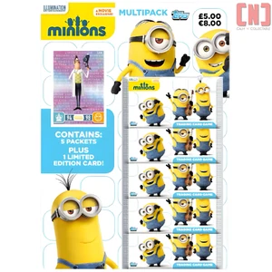 Topps Minions Trading Cards Multipack (5 Packs + Limited Edition Card) - Picture 1 of 1