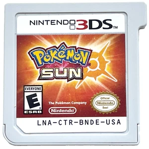 EXCELENTE CARTUCHO DE VIDEOJUEGO POKEMON "SOL" AUTÉNTICO NINTENDO 3DS SOLAMENTE - Imagen 1 de 2