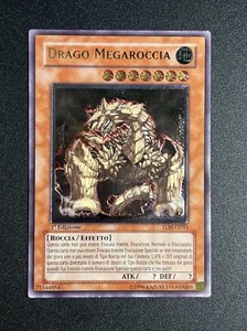 Yu Gi Oh Dragon Mega Rock tlm-it015 Rare Ultimate 1ed Ita 1a Edition Rock - Picture 1 of 16