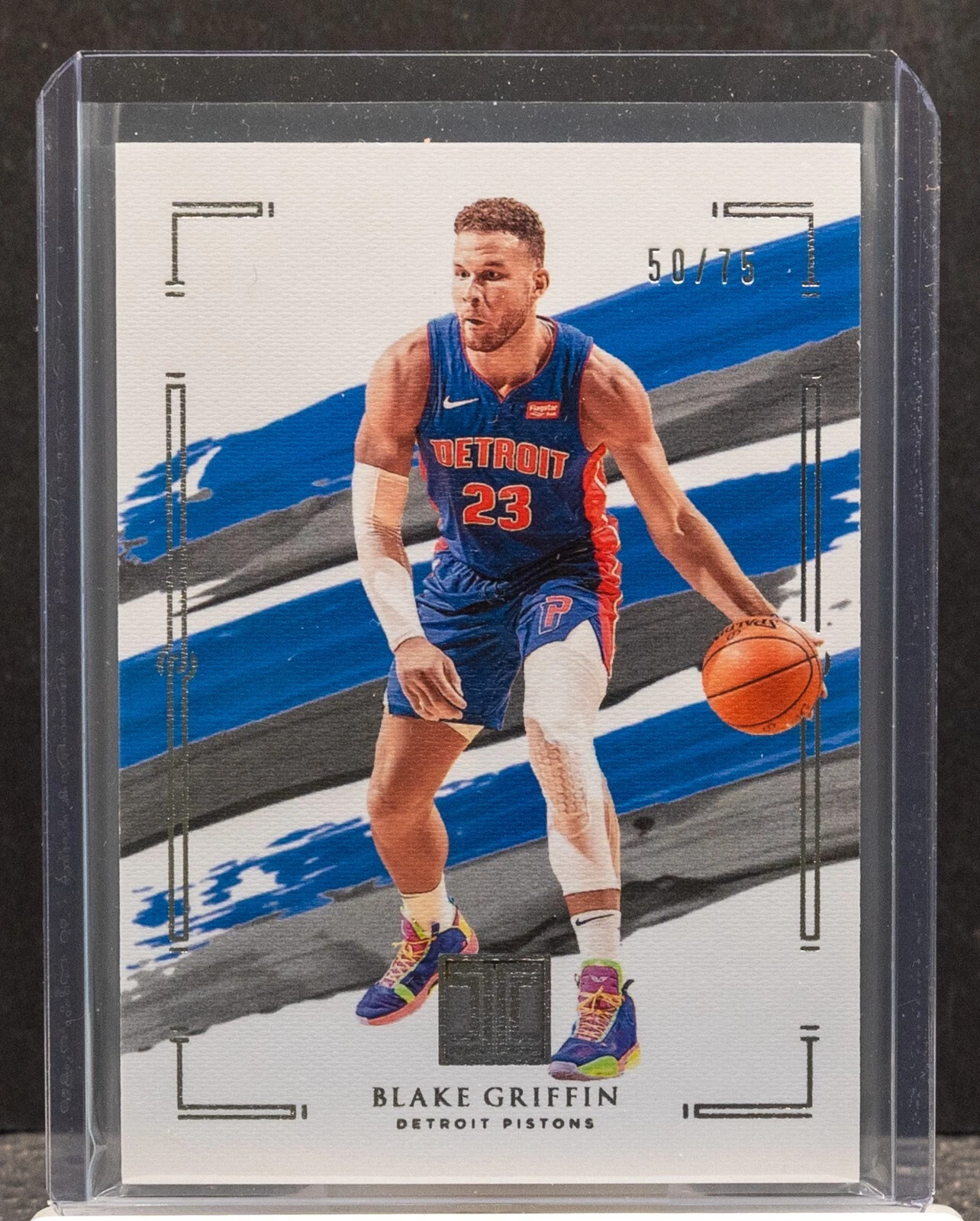 Blake Griffin 2020-21 Panini Impeccable Silver Parallel #50/75 Pistons