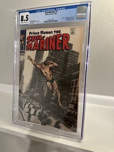 Sub-Mariner #7 CGC 8,5 páginas OWTW (Marvel Comics 1968) - Imagen 1 de 11