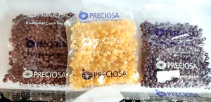 PRECIOSA job LOT OF 3x 50g bags NEW Ornela rocailles Czech glass seed beads #8 - Picture 1 of 6