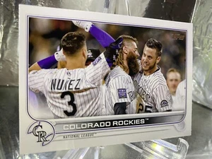 2022 Topps Complete Colorado Rockies Team Set Including Rookies & Chrome Veterans - Bild 1 von 2