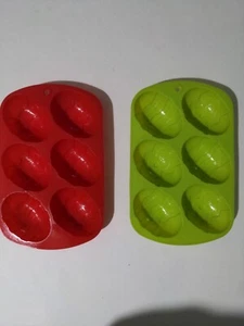 Juego de 2 moldes de silicona para hornear huevos de Pascua - Imagen 1 de 6