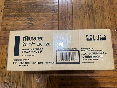 MURATEC DK 120 DRUM CARTRIDGE F-98 F-100 F-120 F-150 F-160 GENUINE SEALED NEW - Image 1 of 2
