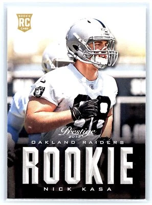 2013 Panini Prestige Football #273 Nick Kasa  RC  RookieOakland Raiders - Image 1 of 2