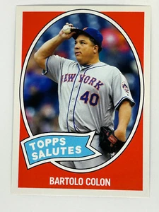 Bartolo Colon 2024 Topps Throwback Thursday Salutes #45 New York Mets - Picture 1 of 2