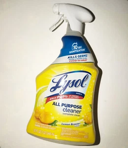 Lysol All Purpose Cleaner, Complete Clean, Lemon Breeze Scent - 32 oz - Picture 1 of 1