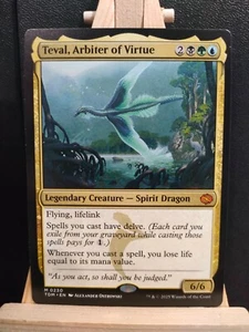 Teval, Arbiter of Virtue - Tarkir Dragonstorm - Mythic - NM (siehe Bilder) MTG - Bild 1 von 3