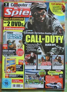 Computer Bild Spiele Gold-Edition inkl. 3 Vollversionen 7/2010 - Bild 1 von 2