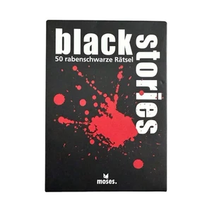 Black Stories - 50 rabenschwarze Rätsel / Moses Spiel Rätsel - Imagen 1 de 2