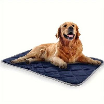 Dog Cat Bed, Cat Dog Non-Slip Mat, Extra Warm Thermal Pet Pad  Self-Heating Cat  - Image 1 of 4