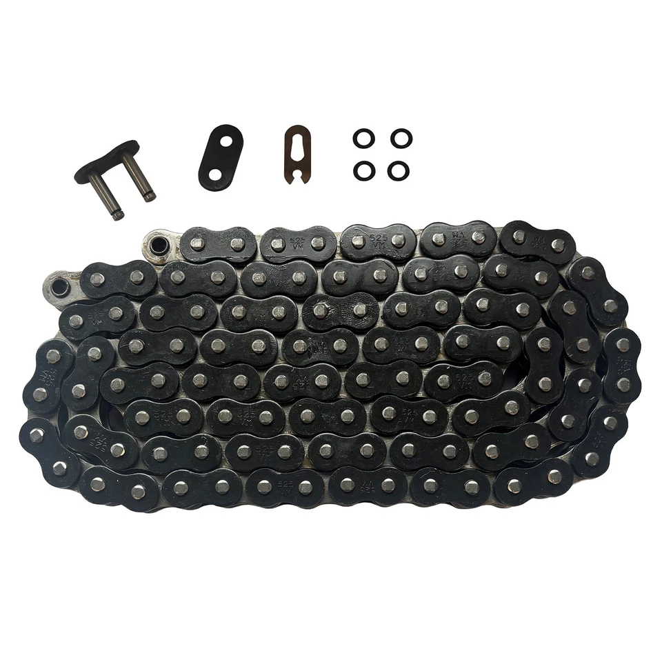 Corrente O-Ring preta 525x108 para Honda CBR600F3, CBR600F4 e CBR600F4i 1997-2006 - Imagem 1 de 1