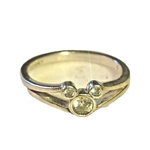 Disney Ring 925 Sterling Silber Mickey Mouse Größe 6 klar Zirkonia Edelsteine - Bild 1 von 9