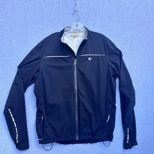 Pearl Izumi Jacket Mens XL Black Barrier WxB Select Series Cycling Windbreaker - Picture 1 of 11