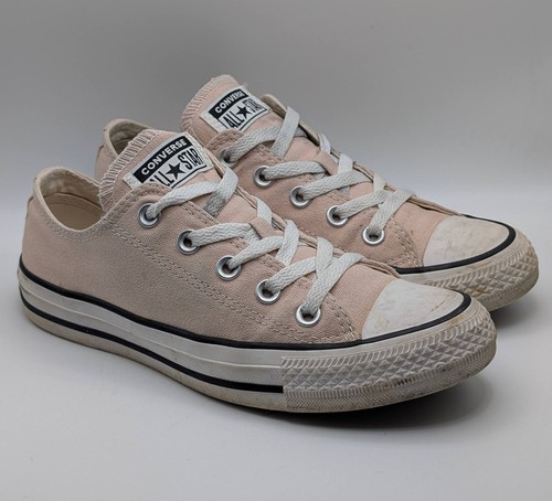 Scarpe sneakers basse Converse All Star donna taglia 6 rosa chiaro pesca bue