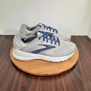Brooks Adrenaline GTS 22 Damen 9 Weite Schuhe Legierung Blau Grün Sportschuhe - Bild 1 von 10