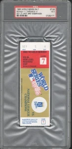Royals 1st World Series Title Game 7 PSA Ticket 1985 Kansas City St. Louis Full - Bild 1 von 2