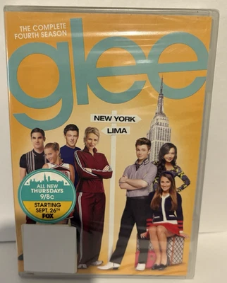 Glee: the Complete Fourth Season (DVD) New- Cory Monteith, Jane Lynch, Lea Miche - Image 1 of 2