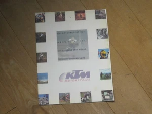 KTM  LC4  Gelände Motorrad  Hart-Enduro  Prospekt von 1995 - Bild 1 von 3