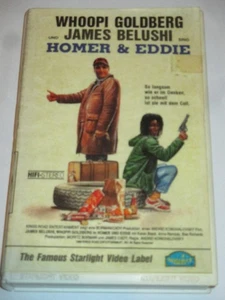 Starlight Video - Homer & Eddie - VHS/Komödie/Whoopi Goldberg/James Belushi - Bild 1 von 2