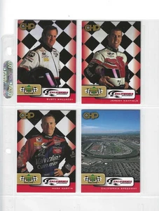 *2000 Upper Deck Racing - CHP - Komplettes 4 Karten Set -- Direkt auf Seiten!* - Bild 1 von 1