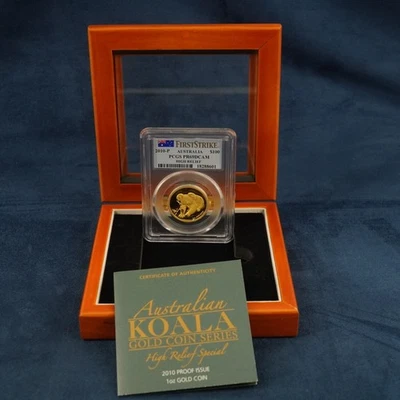 2010-P Australia Gold Koala High Relief - Free Shipping USA - Image 1 of 4
