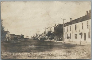IROQUOIS SD MAIN STREET ANTIQUE REAL PHOTO POSTCARD RPPC - Picture 1 of 2