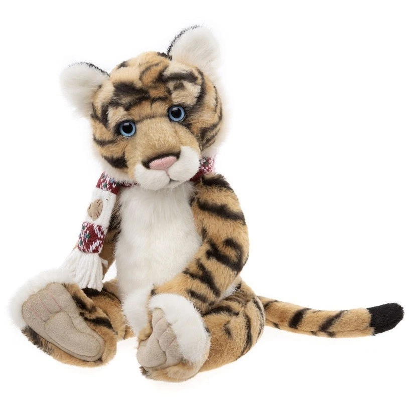 Taradiddle by Charlie Bears - plush tiger soft toy - CB252501 - Image 1 of 1