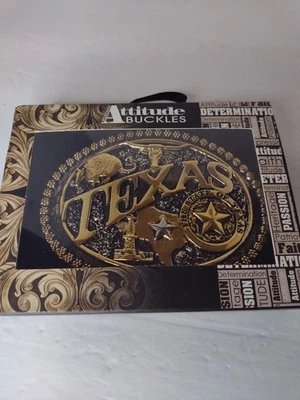 Пряжка для ремня Montana Silversmiths мужская двухцветная MSU Spartan Texas State Attitude - Изображение 1 из 4