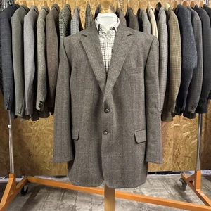 Blarney Woollen Mills Tweed Blazer Jacket Mens Size 48" Regular Green Pure Wool - Picture 1 of 8