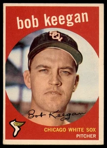 1959 Topps #86 Bob Keegan VG/EX Very Good/Excellent White Sox UER   - Picture 1 of 2