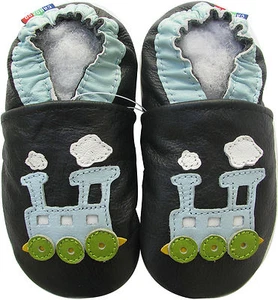 carozoo baby toddler soft sole leather slippers best seller shoes up to 8 years - Picture 1 of 27