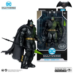 Batman v Superman Dawn of Justice DC Multiverse personaggio Batman Armor Suit platino - Foto 1 di 5