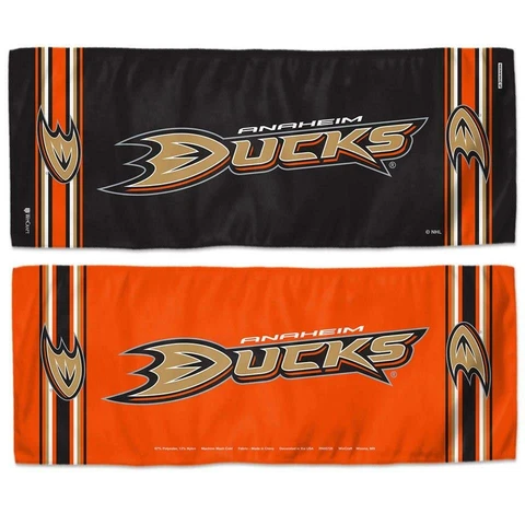 Anaheim Ducks 12x30 Cooling Towel [NEW] NHL Wrap Cold Cool Hot Cover