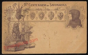 ag0007 - ANTIKE AK - Provinz Florenz - Savonarola 1898 - Bild 1 von 2