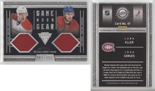2011 Panini Titanium Game-Worn Gear Dual Memorabilia /300 Josh Gorges Lars Eller
