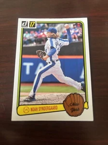 2017 Panini Donruss - Retro 1983 #RV-22 Noah Syndergaard New York Mets - Picture 1 of 1