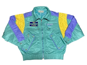 Chaqueta Leyton House Formula 1 Racing Team Talla M Azul Hecha en Japón De Colección Años 90 - Imagen 1 de 24