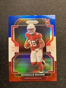 Rondale Moore 2021 Panini Prizm Football Red White Blue Prizm #347 RC Cardinals