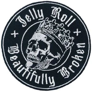 JELLY ROLL - SKULL SEAL - EMBROIDERED PATCH - BRAND NEW - 5889 - Picture 1 of 1