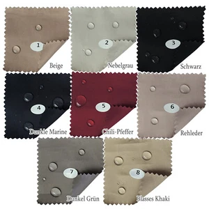 Atmungsaktiver DWR wasserabweisend Baumwolle Stoff Regenmantel Trenchcoat Jacke - Bild 1 von 53