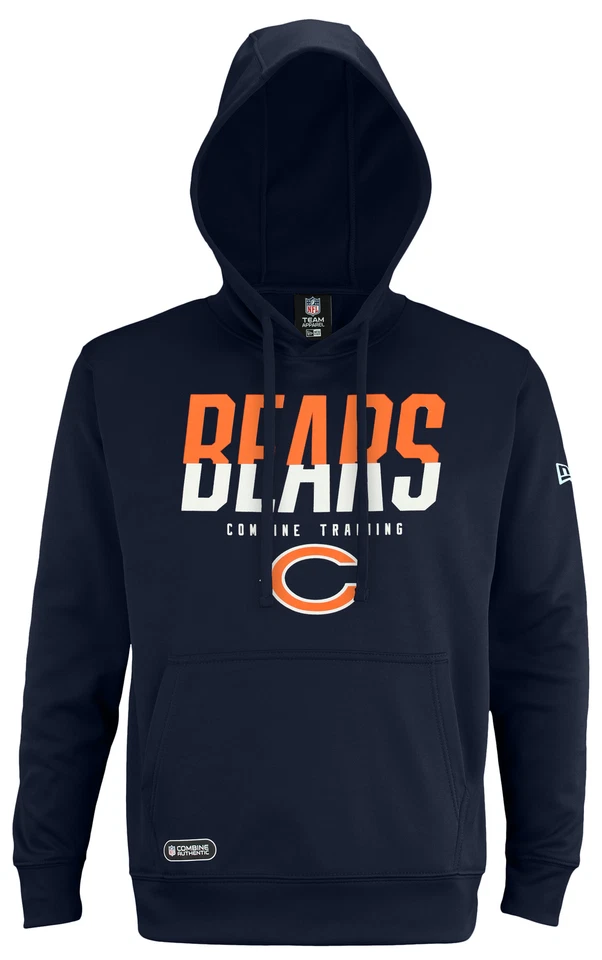 Sudadera con capucha New Era NFL para hombre Chicago Bears Big Stage Foto 1 de 4