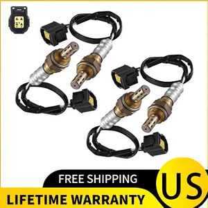 4x Upstream+Down Oxygen Sensor for Jeep Wrangler 3.8L 2007-2011 & 4.0L 2001-2006 - Foto 1 di 7