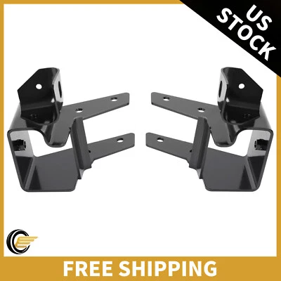 New Front Bumper Bracket Set For Chevrolet Silverado 2500 / 3500HD 2003-2007 06 - Image 1 of 4