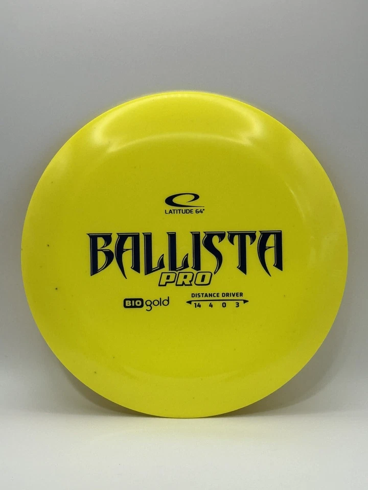 New Latitude 64 BioGold Ballista Pro 168g Distance Driver Disc Golf 14/4/0/3 - Image 1 of 1